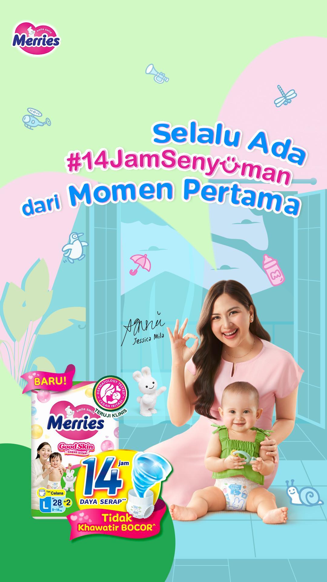 Selalu Ada #14JamSenyuman dari Momen Pertama